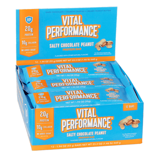 Vital Performance Salty Chocolate Peanuts 12 Bars